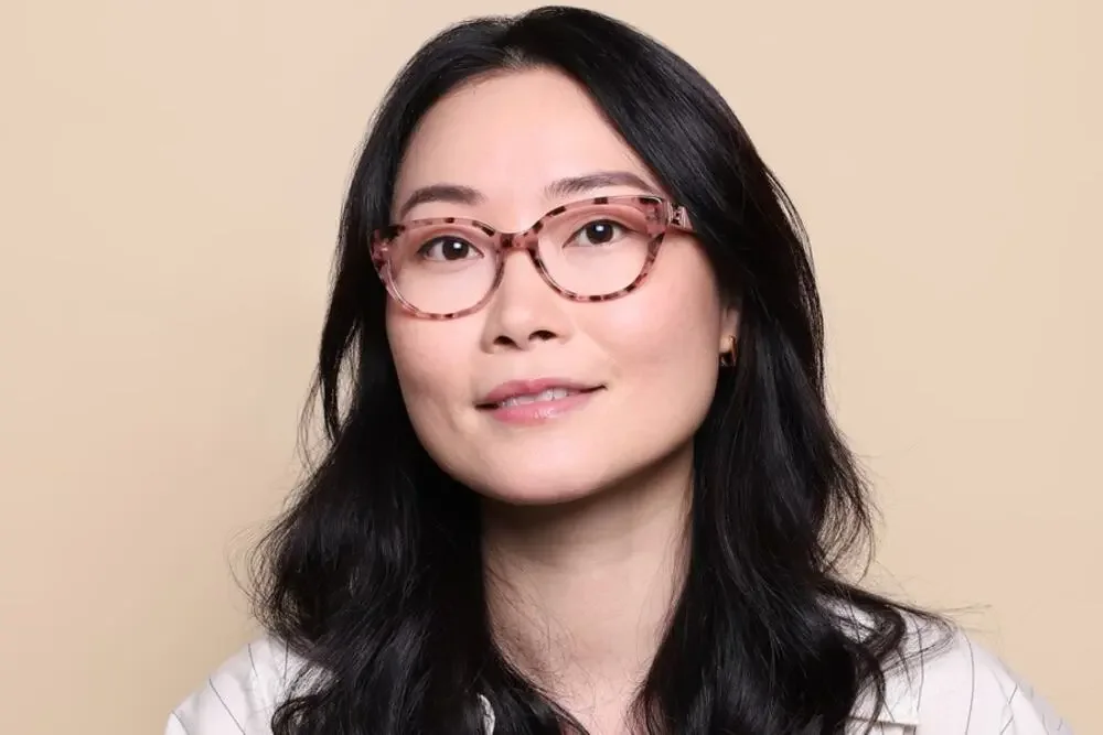 NEW Guess GU2908 074 pink tortoise shell Cat-eye glasses